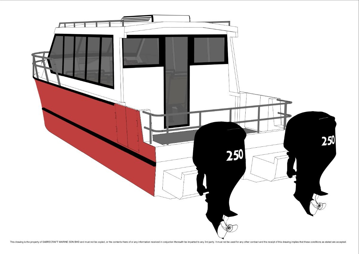 Sabrecraft Marine Crew Change Boat