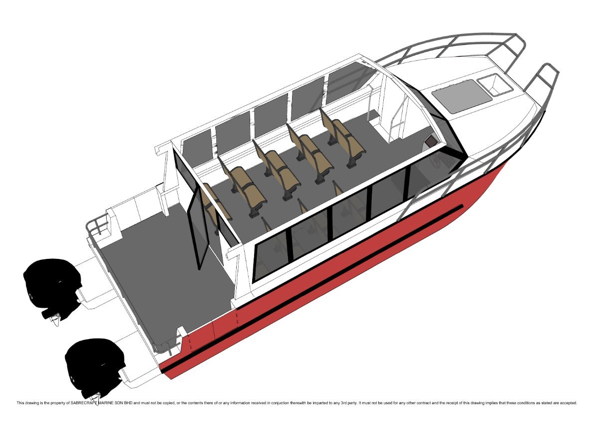 Sabrecraft Marine Crew Change Boat