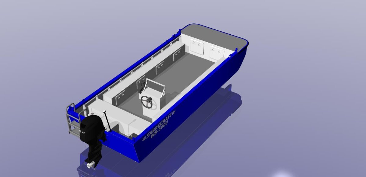 Sabrecraft Marine Work Boat