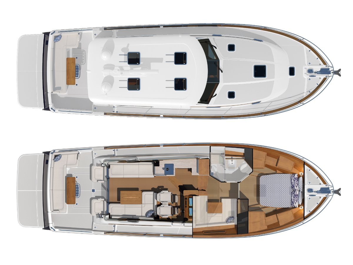 Sabre Motor Yachts 43 Salon Express