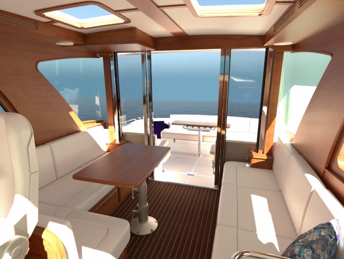 Sabre Motor Yachts 43 Salon Express