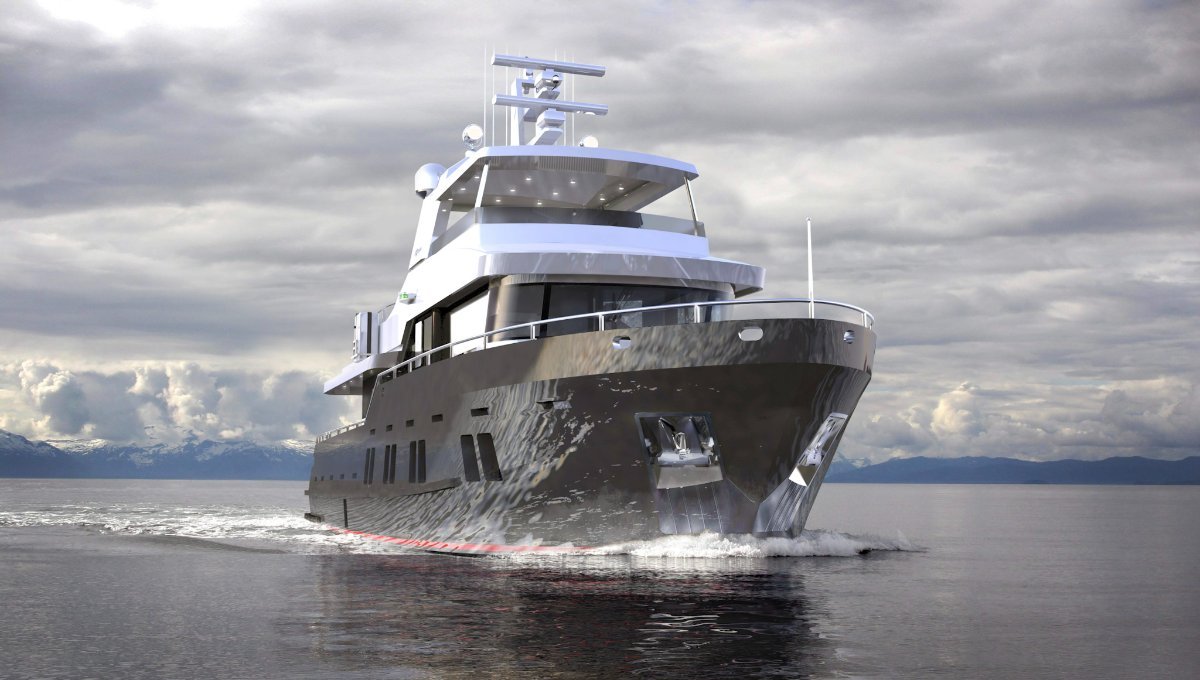 Bering 72:Exterior