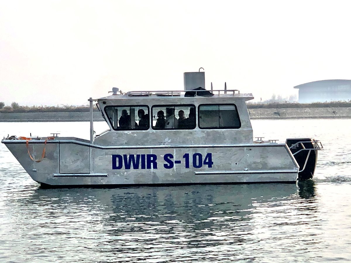 Saltwater Commercial Boats 8.0 Survey barge