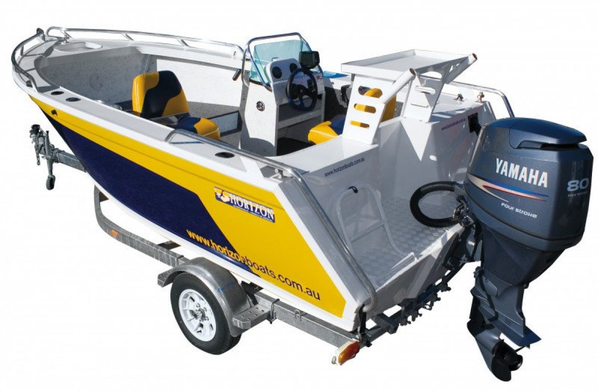 Horizon Aluminium Boats 490 Northerner Side Console
