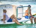 Riviera 395 SUV:Large Rear Boarding Platform