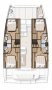 Catana 44:Bali 4.4_4 Cabin Layout