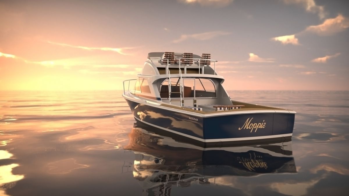 Bertram 35 Flybridge