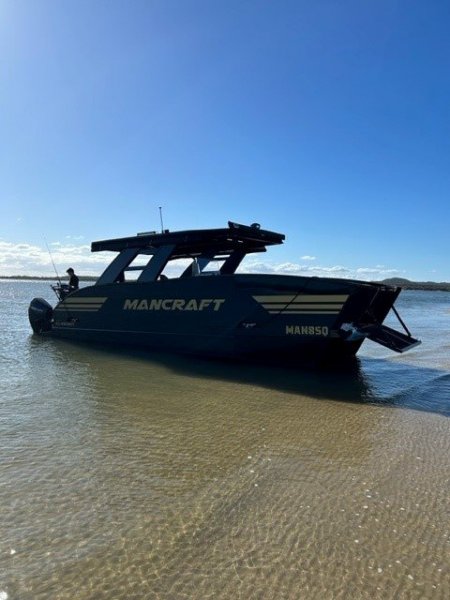 Mancraft 8.5m Wide Body Pontoon Boat