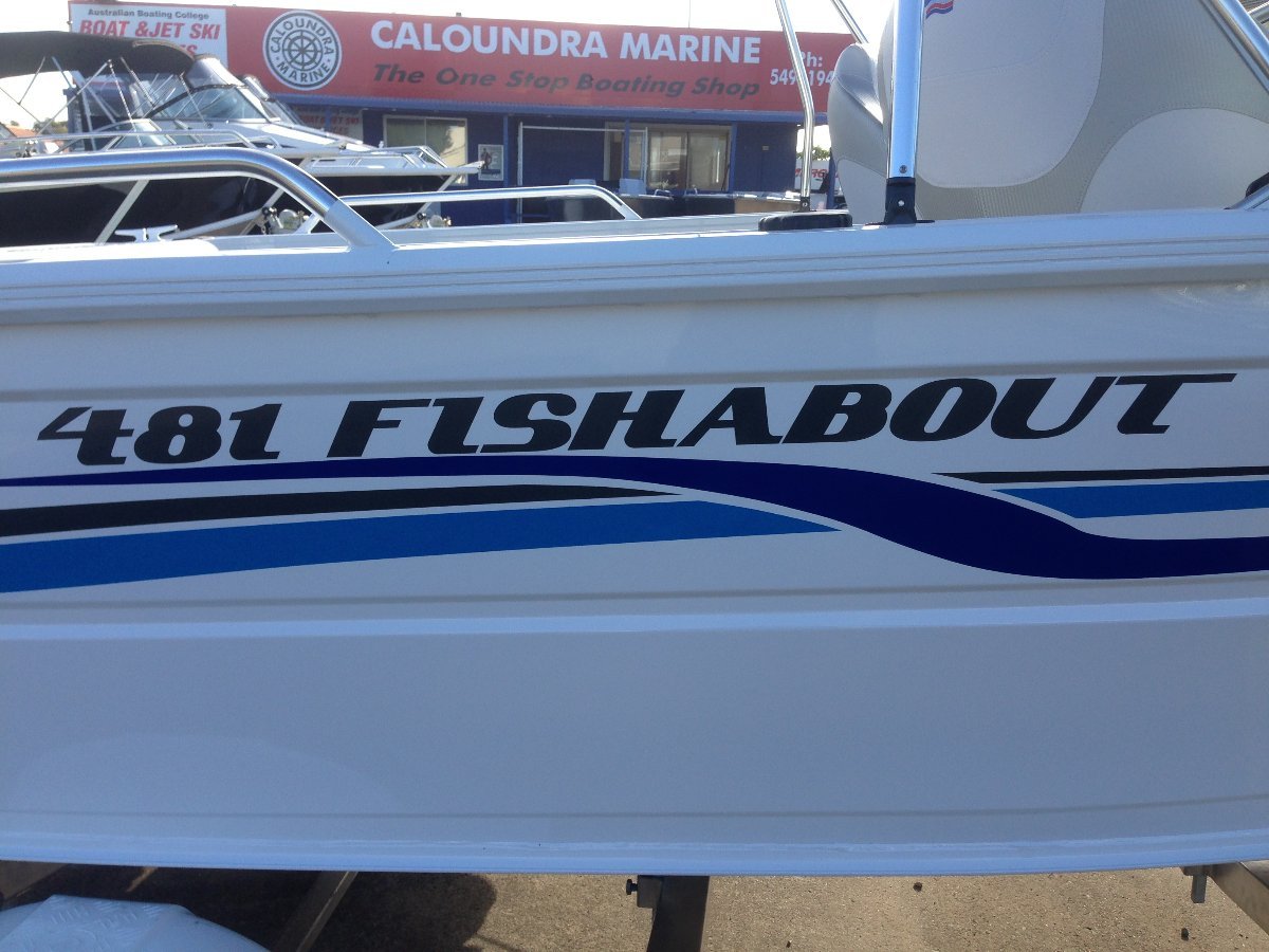Quintrex Fish About Vintage Style Boat Decals – Avery Graphics