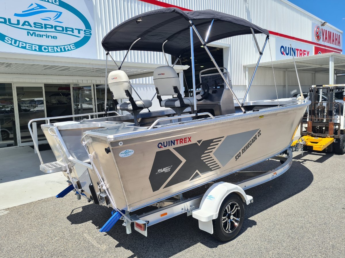 Quintrex 530 Renegade Centre Console