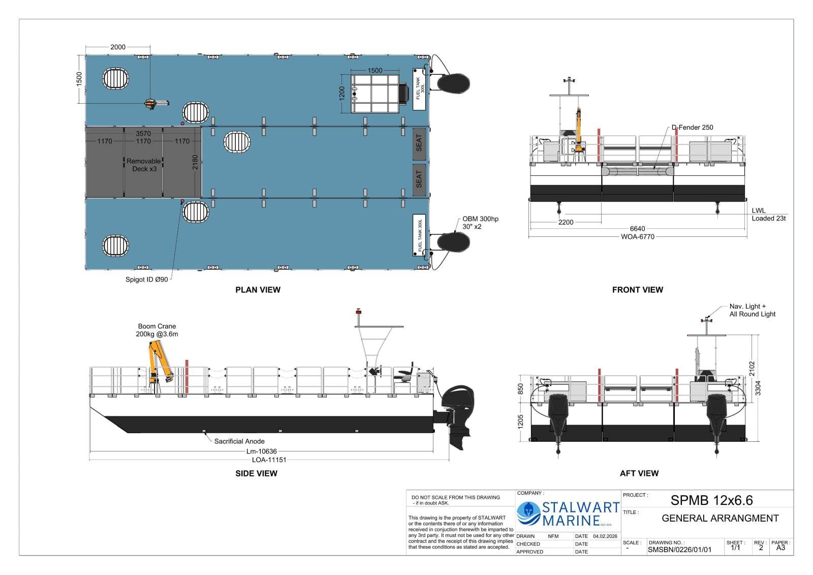 Stalwart Marine Barge
